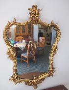 Gold Fauna Gilt French Wall Mirror 