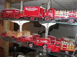 Budweiser Die Cast Delivery Truck Collection 