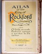 1917 Atlas of the City of Rockford & Vicinity Plat Book 