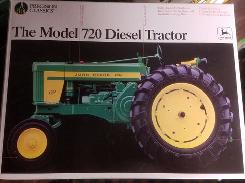            John Deere Model 720 Diesel Tractor 