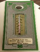 Willis Jacobs Sales German Valley Thermometer 