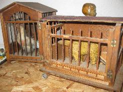 Folk Art Mechanical Animal Cages