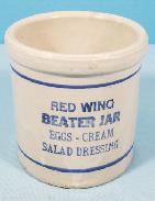 Red Wing Blue Band 'Adv. Eggs' Beater Jar
