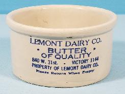 Lemont Dairy 1 Lb. Butter Crock
