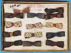 Boy's Bows Tie Display 