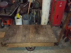 Wood Plank Warehouse Carts 