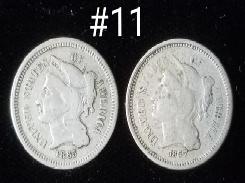 III Cent Nickels