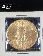     1923 Saint-Gaudens Twenty Dollar Gold Double Eagle