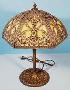 Miller Art Glass Table Lamp