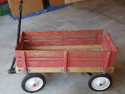 Wooden Children's Wagon 