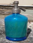 L. Charoy Saacy S&M Blue Seltzer Bottle
