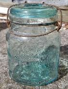 The Widemouth Telephone Aqua Fruit Jar