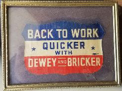 Dewey & Bricker Political Ad