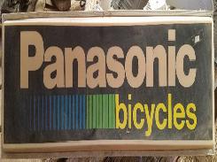 Panasonic Bicycles Lighted Sign 