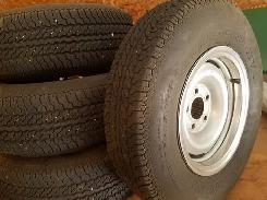 Chevy Tire & Rim Set