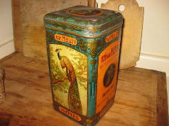 Van Melle's Toffees Exotic Bird Confectionary Container