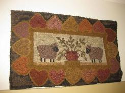Peggy Teich Period Hooked Rugs