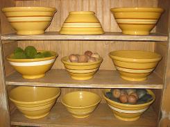 Yellowware Mixing Bowl Collection 