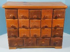 Apothecary 20 Drawer Table Top Chest 