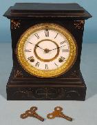 Waterbury 1881 Iron Shelf Clock 