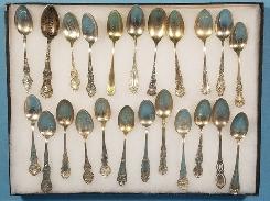 Freeport, ILL Sterling Silver Collection of Spoons 