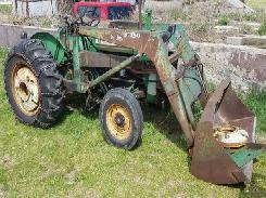       1962 Oliver 550 Utility Loader Tractor