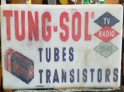 Tung-Sol Tube Transistor Lighted Sign 