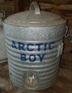 Galvanized Arctic Boy Cooler