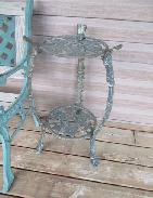 Wrought Iron Floral Plant Stands 