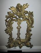 Ornate Cast Brass Dresser Frame 