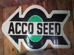 ACCO Seed Metal Embossed 5' Arrow Signs