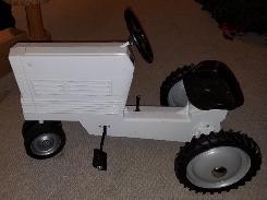 White Pedal Tractor 
