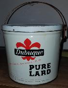 Dubuque Pure Lard 4 Lb. Bucket