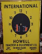 International Howell Tractor & Equipment Co. Electric Clock 