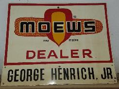 Moews Dealer Metal Sign 