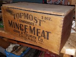 Tolman TopMost Mince Meat Display Crate