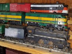 Marx Western Pacific 901 Diesel Locomotive 