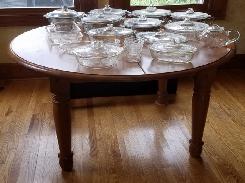 Etched Pyrex Glass Collection 
