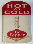 Dr. Pepper Metal Thermometer