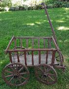   Early Wooden Goat Cart