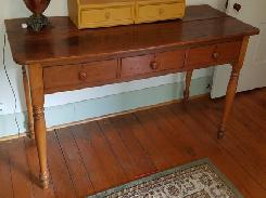    Early Pine 6 ft. Tailors Table