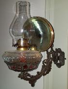 Victorian Mercury Reflector Bracket Lamp