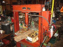 Red Arrow Hydraulic 25 ton Shop Press