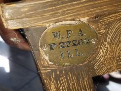 WPA Brass Tagged Stand