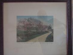 Wallace Nutting Signed & Framed Print 