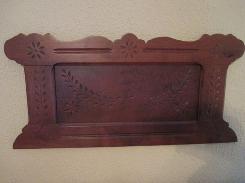 Victorian Walnut Carved Wall Panel 