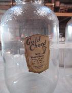 Gold Chord Vinegar Jar
