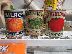 Paper Label Vegetable Cans