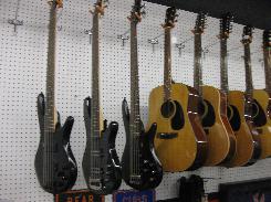  Electric & Acoustic Guitars