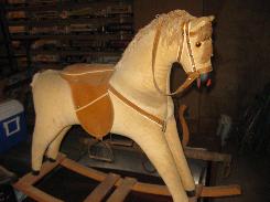   Vintage Clothe Hobby Horse